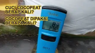 Intermezo: celoteh sedikit pencucian cocopeat