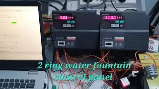 2 ring water fountain control panel fully automatic