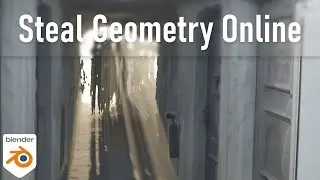 How to Steal Geometry Online [For Photogrammetry] | English