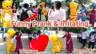 Funny Teddy Bear Prank | College Boys & Girls Irritating | Indian | Odisha