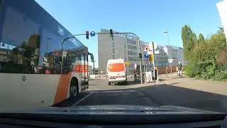 ⁴ᴷ⁶⁰Ludwigshafen/Konrad-Adenauer-Brücke Richtung Mannheim/Friedrich-Ebert-Brücke