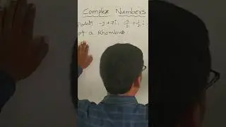 MATHS 2A  COMPLEX NUMBERS #shorts