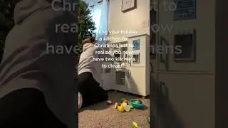 Opening kids Christmas gifts like