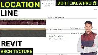 Location Line in Revit Architecture || Revit Tutorials in Nepali