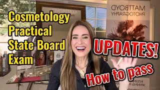 How to Pass 2025 Cosmetology State Board Exam Test! (ONLY practical video you need to watch)💯🤯