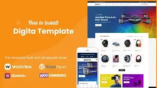 How to install Digita Template - Website Template For Digital, Electronics Store