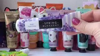 Все мои кремы для рук. Выбираю в использование.