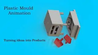 Plastic Mold  Animation ! (SolidWorks)