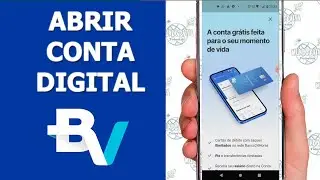 Criar CONTA DIGITAL no BANCO BV | Passo a Passo!