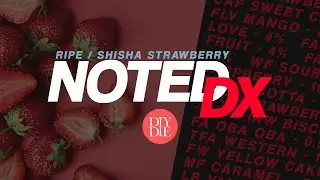 Ripe & Shisha Strawberry | Noted DX: 54