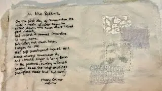 Slow Stitch Compilation with Music + Book & Poetry Readings. ***Please Read Description*** 💕🙏