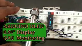 how to arduino oled lpg gas monitoring system 