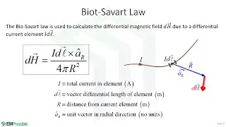 Lecture -- Biot-Savart Law