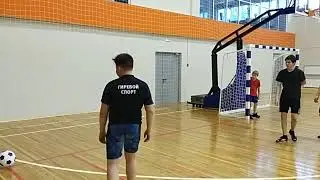 Гиревой спорт. Разминка перед тренировкой, игра в футбол.