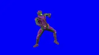 Green Goblin Spiderman Green Screen