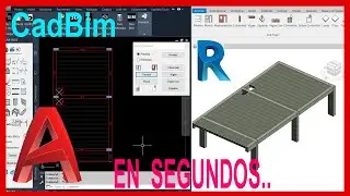 Losas De AutoCAD a Revit (CadBim Plus 2024)
