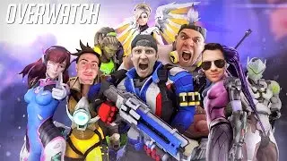 INSANE OVERWATCH GAMEPLAY #1 | FT. TEAM ALBOE