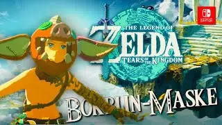 Bokblin-Maske in der Höhle am Minsh-See | Fundort | Tears of the Kingdom | Hyrule Ebene | #mo360