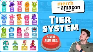 Merch by Amazon Tier System 🔥🔥Tier 6000 What it Took (MERCH BY AMAZON)