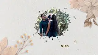 wedding invitation of vishi & soni