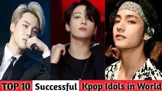Top 10 Successful kpop Male Idols in the world||2021|Jimin|Jungkook|Kim Taehyung|Updated