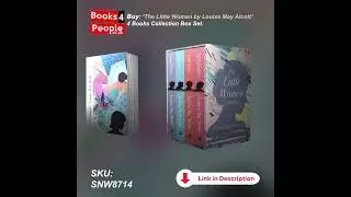 The Little Women Collection 4 Books Box Set by Louisa May Alcott.