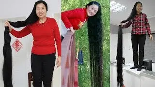 La MUJER CHINA Con El CABELLO Mas LARGO Del Mundo