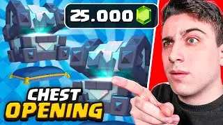 Chest Opening da 25.000 GEMME! Clash Royale ITA!