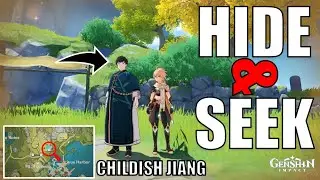 Genshin Impact - Find Childish Jiang, Hide and Seek Locations!
