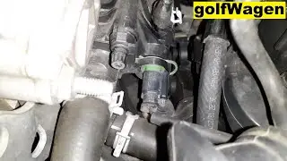 Ford Focus mk3 engine coolant temperature sensor replacement