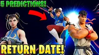 Chun Li Skin RETURN RELEASE DATE! (Street FIghter Skins Are Coming Back!)