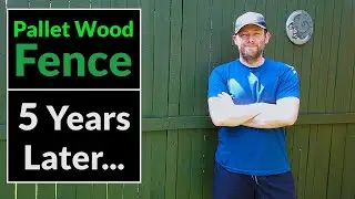 I Built a Fence from Pallet Wood. How is it Doing 5 Years Later...?