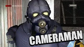 GARRY'S MOD: COPS AND RUNNERS | The Cameraman (Funny Gaming Moments)