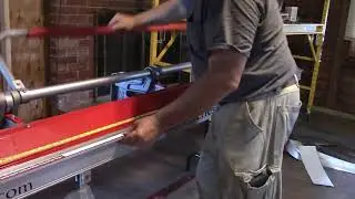 How to make Z flashing with a metal brake