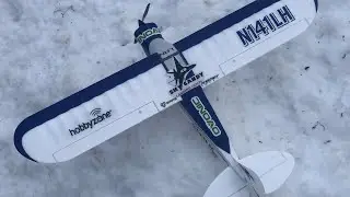 HORIZON HOBBY SPORT CUB S2 GOOFING AROUND IN 32 DEGREES!