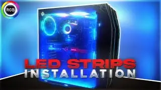 How to install RGB [ LED ] Strip in your pc