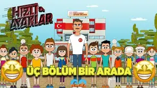 Hızlı Ayaklar 🏃🏻‍♂️🏃‍♀️ | ÜÇ BÖLÜM BİR ARADA 🤩 | MinikaGO