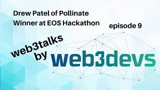 Drew Patel of Pollinate Winner at EOS Hackathon San Fran 2018