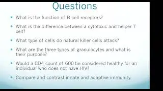 HESI A2 Exam: Immune System