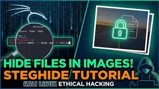 Hide Secret Data in Photos Like a Hacker! (Steganography Tutorial) 🤫💻