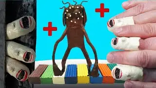 This monster is not TREE HEAD | Sculpting Trevor Henderson's Creations with Horror Maker