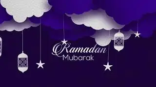 Ramdaan title template in after effects