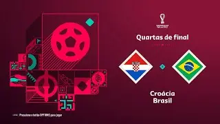 SIMULANDO CROÁCIA X BRASIL COPA DO MUNDO 2022 - FIFA 23