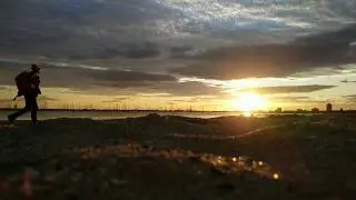 Sunset Time-lapse / Fast Forward at St Kilda Beach