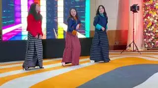 Aie Mo Bhutanese Dance by Dawz, Kelsa & Pema.   🎥:Namkha Lhamo  Choreography: Sonam MJ Wangchuk