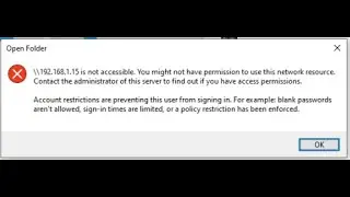 Account restrictions are preventing this user from signing in | You might not have permission