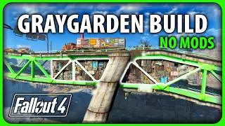Fallout 4 - Rebuilding Graygarden (Secret Hideout)