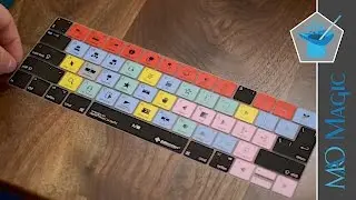 Editor Keys Final Cut Pro Keyboard Cover For MacBook Pro with TouchBar