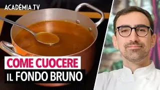How to Cook Brown Stock - Cooking Techniques with Chef Andrea Navone