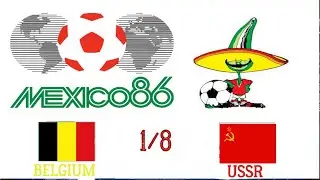 MEXICO1986 1/8 BELGIUM